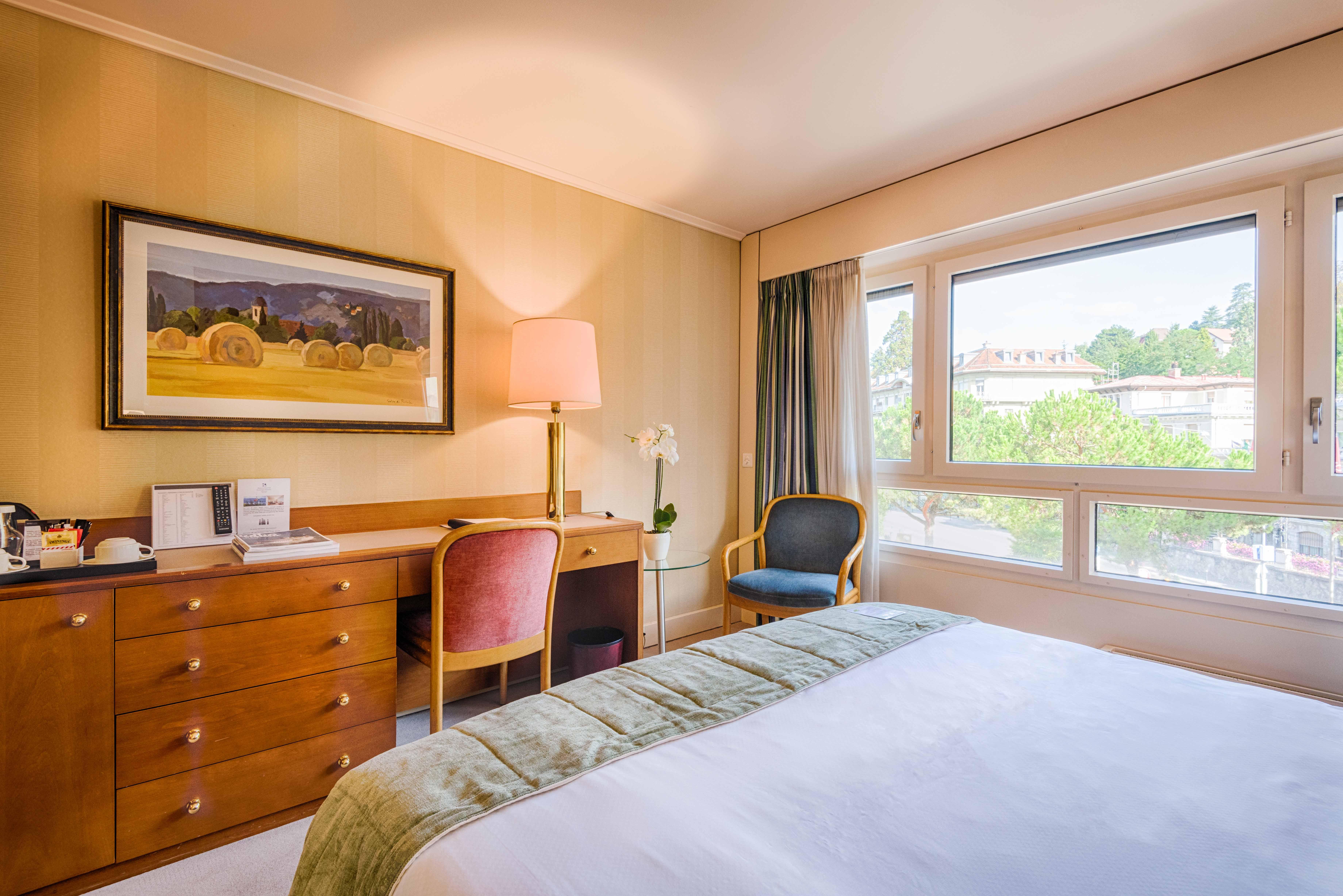 Royal Plaza Montreux Exterior foto A room at the hotel