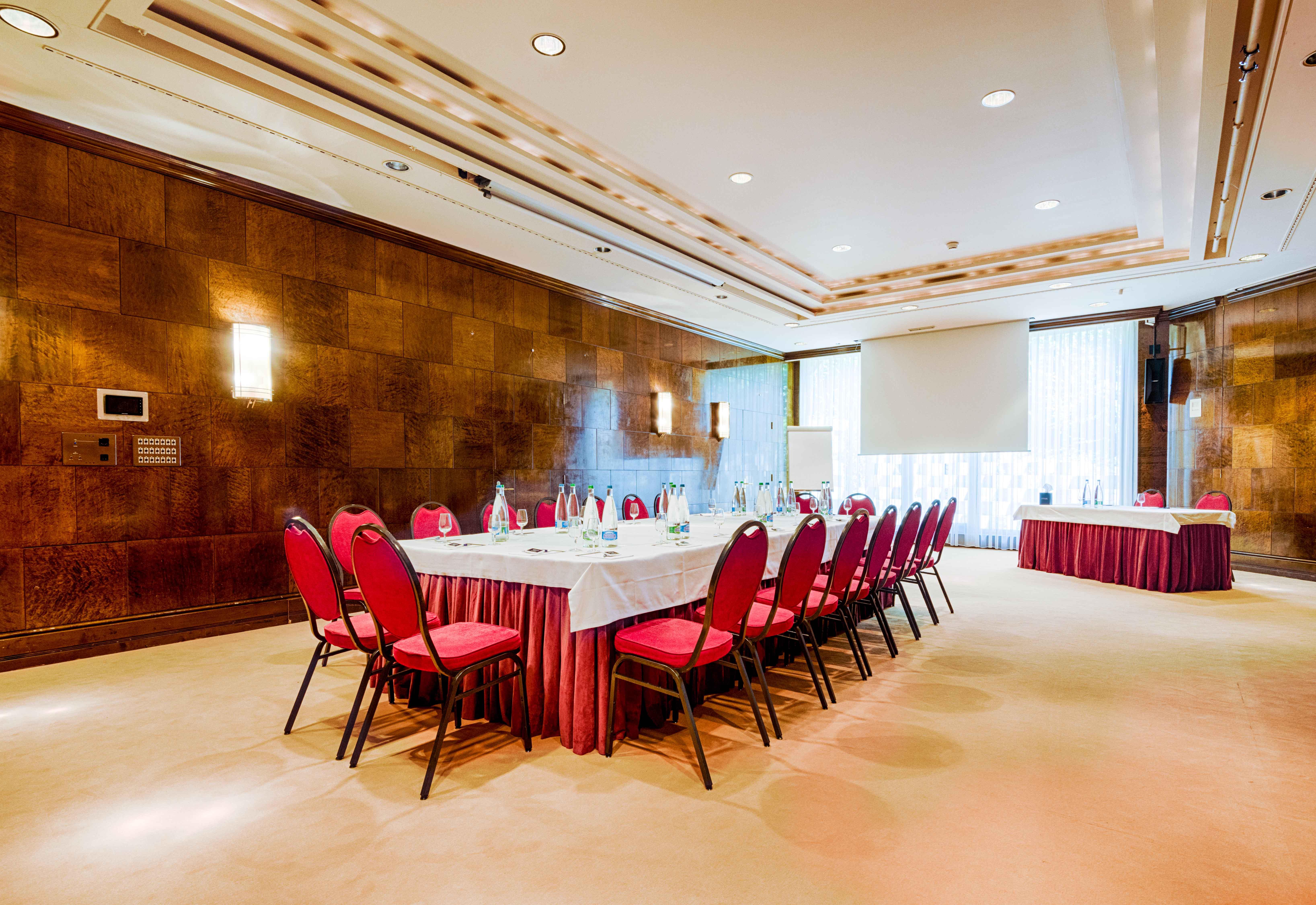 Royal Plaza Montreux Exterior foto The interior of the conference hall